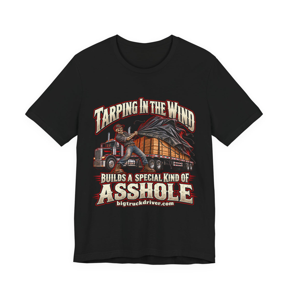 Tarping in the Wind Tee