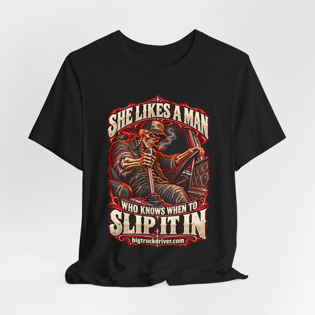 She Likes a Man Who Knows When to Slip It In Tee